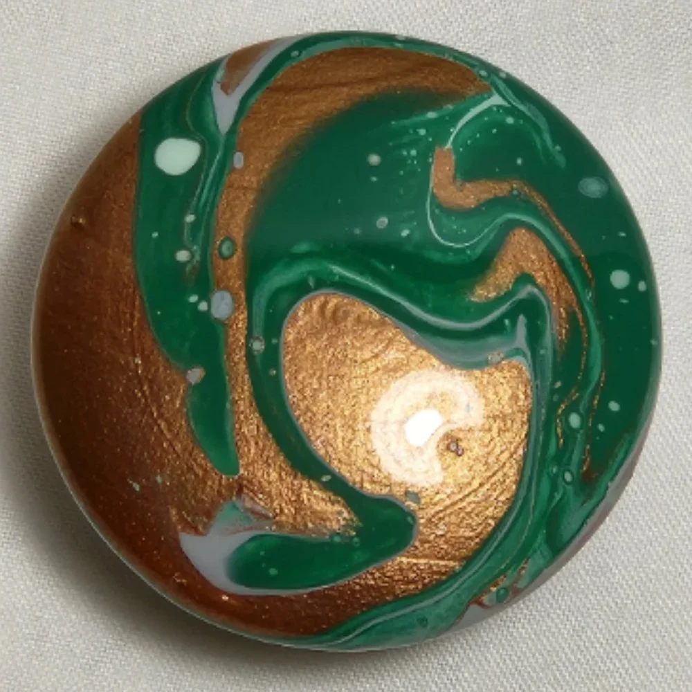 Hand Crafted Cabinet Door Knobs Hand Painted Dresser Furniture Chest Door Art